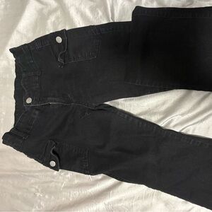 💙3/$10💙Black High-Waisted Wide Leg Jeans